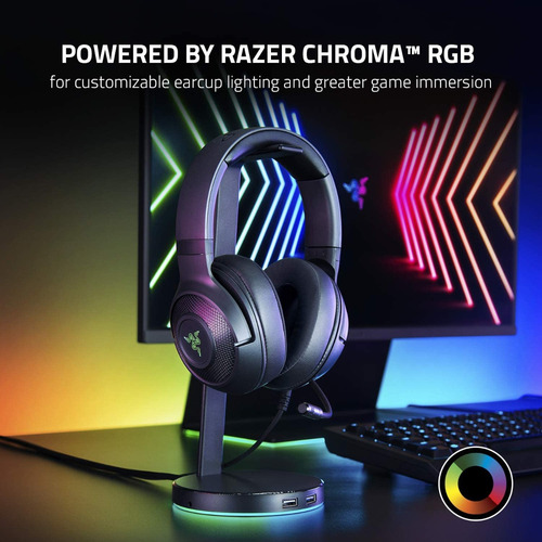 Imagen 7 de 7 de Auriculares Gamer Razer Kraken V3 X Usb Rgb 7.1 Pc Ps4