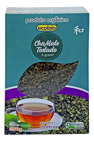 Kit 2x: Chá Mate Tostado Orgânico Ecobio 250g