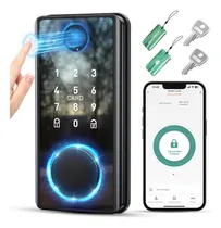 Comprar Cerradura Inteligente Sin Llave Con Teclado Y Huellas Dactil