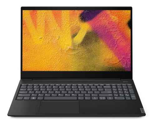 Notebook Lenovo IdeaPad S340 negra 15.6", Intel Core i5 8265U  8GB de RAM 128GB SSD, Intel UHD Graphics 620 1366x768px Windows 10 Home