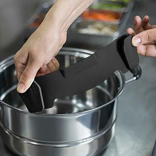 Colador De Silicona Para Ollas Y Sartenes, Clip On Auoon -