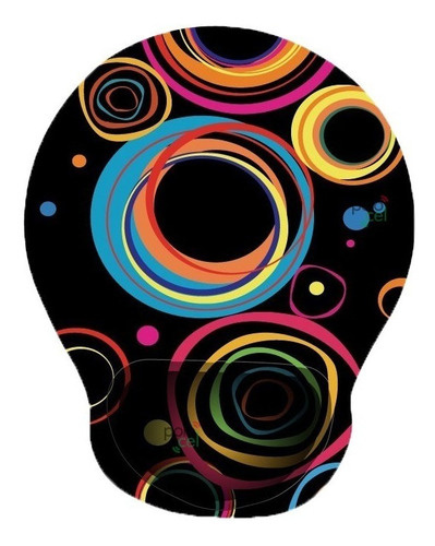 Imagen 2 de 8 de Mouse Pad Ergonómico Apoya Muñeca Mousepad Diseños Gel Real