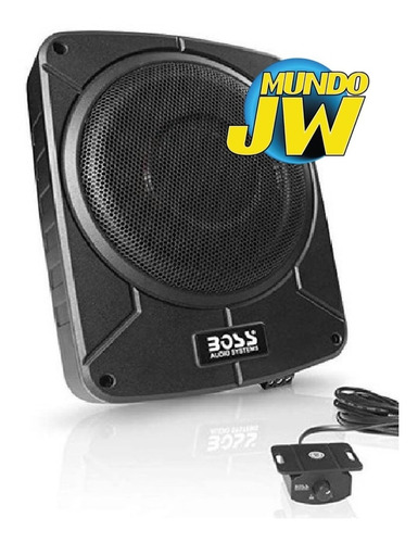 Subwoofer Activo 10 Boss Slim Chato C/ Potencia Bajo Asiento