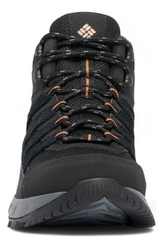 Botín Hombre Columbia Strata Trail Mid Waterproof Negro