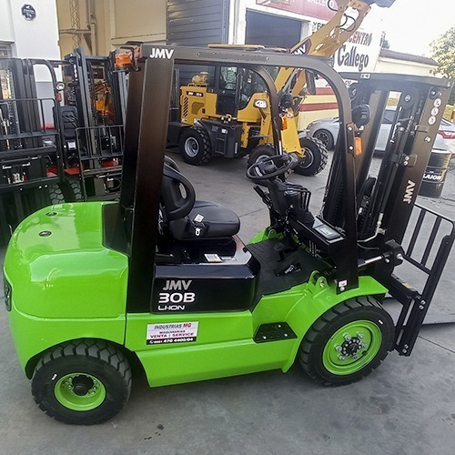 Autoelevador Eléctrico Jmv Ice301b C/ Bateria De Litio 3tn