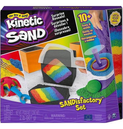 Kinetic Sand Arena Cinética Sandisfactory Set