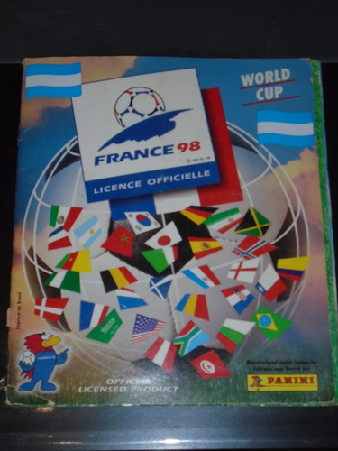 Álbum Figuritas Fútbol Mundial Francia 1998 Casi Completo -2