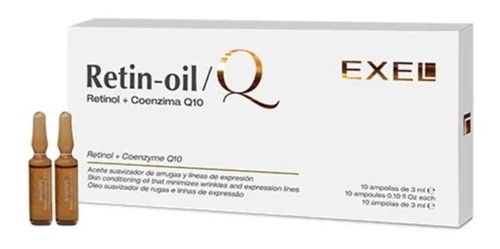 Exel Retinol Q10 - Suaviza Arrugas , Ampollas X 10 Unidades Tipo de piel Todo tipo