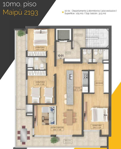 Imagen 12 de 15 de Departamento - Abasto