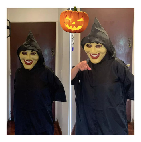 Disfraz Halloween Túnica Y Máscara 