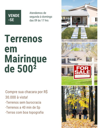 Vende-se Chácaras No Interior De Sp De 500²