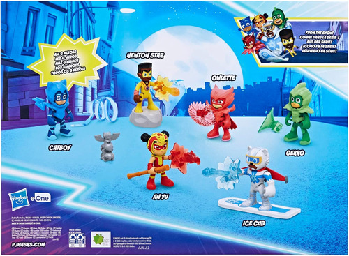 Pj Masks Power Heroes Meet The Power Heroes Juego De Figuras