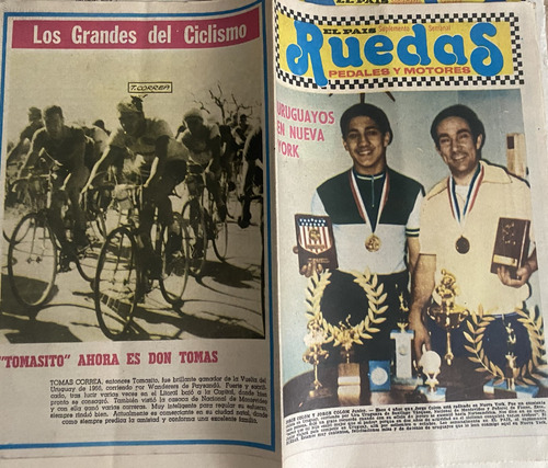 Ruedas, Pedales Y Motores, Ciclismo 1975, 5 Revistas Cr04b2 (Usado)