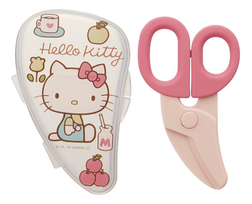 Hello Kitty - Tijeras Para Beb, Con Estuche, Color Rosa