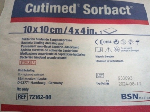 Cutimed Sorbact 10x10 
