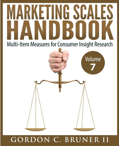 Libro: Marketing Scales Handbook: Multi-item Measures For Co