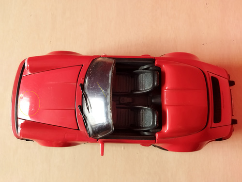 Miniatura Porsche 911 Speedster 1/18 Maisto Vermelho