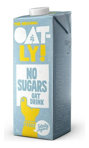 Bebida Leche De Avena Sin Azúcar Oatly 1 L