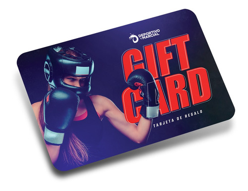 Tarjeta Gift Card De Regalo Gold Digital Deportivo Y Marcial