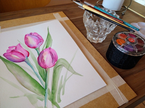 Imagem 4 de 4 de Curso De Aquarela Online
