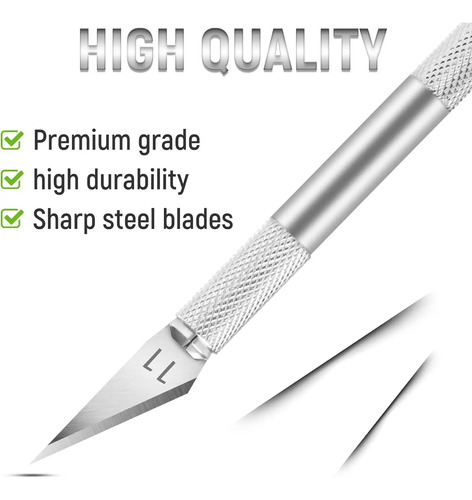 Cutter Bisturi Escalpelo Cuchilla Navaja Exacto X 2 Kit