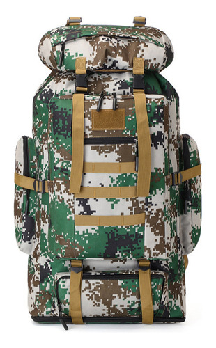 Mochila Táctica De Camuflaje De Gran Capacidad De 100 Litros