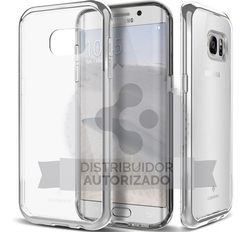 Funda Samsung S7 Edge Caseology ® Skyfall Silver Anti Impac