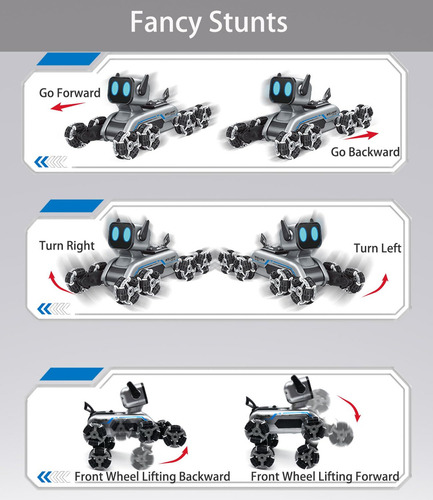 Robot Control Remoto Moreoup Perro Juguete Interactivo