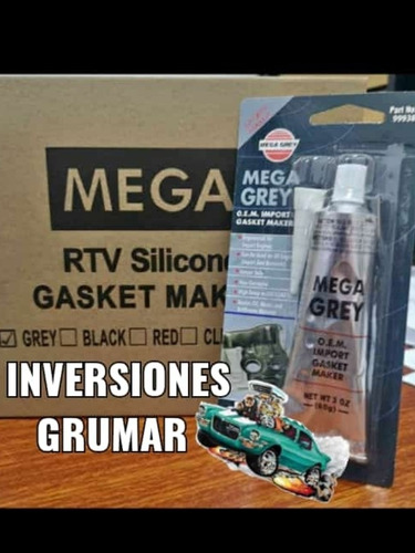 Silicon Gris Mega Grey Presentación 85gr