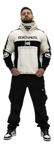Moletom Ninja Preto Natural Ecko Unltd Coleçao | Parcelamento sem