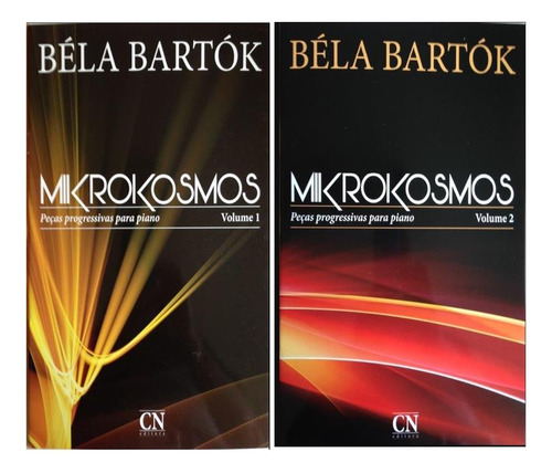 Mikrokosmos Peças Progr P/ Piano Vols 1 E 2 - Béla Bartók