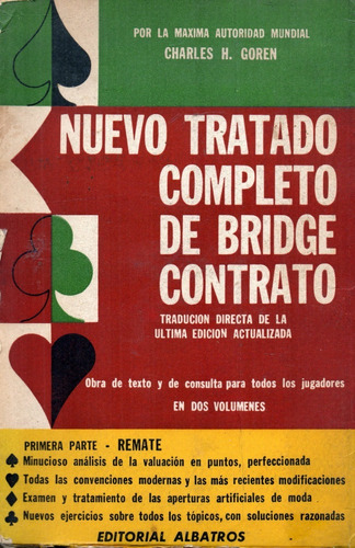 Nuevo Tratado Completo De Bridge Contrato   Charles H. Goren