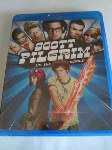 Scott Pilgrim Vs The World Blu-ray Nuevo Sellado