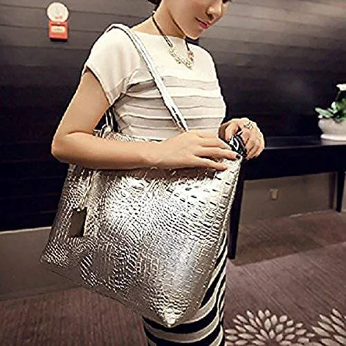Cyber ??sale Monday Deals Bolso De Mano Grande De Cocodrilo