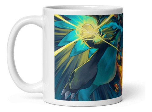 Taza Anime Pokemon Charizard X Vs Y Orca Ceramica