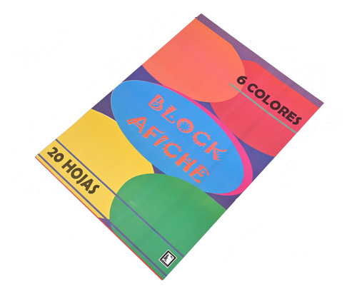 Block Papel Afiche Brillante 1/8 W - Goldin Papelería