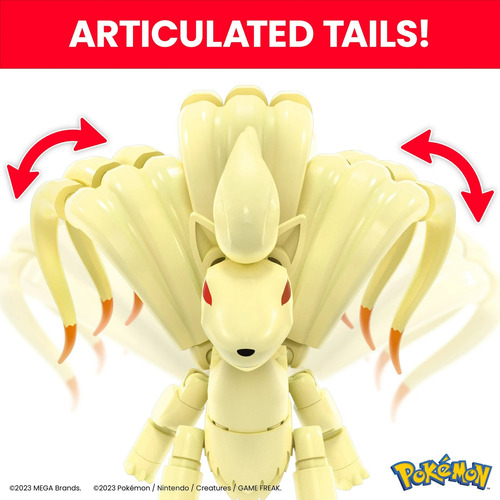 Mega Pokemon Set De Evolución De Vulpix 145 Piezas