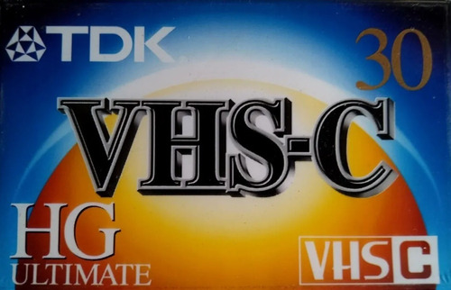 Cassette Vhsc Vhs-c Tc30 Minivhs Mini Vhs Tdk Casete Casette