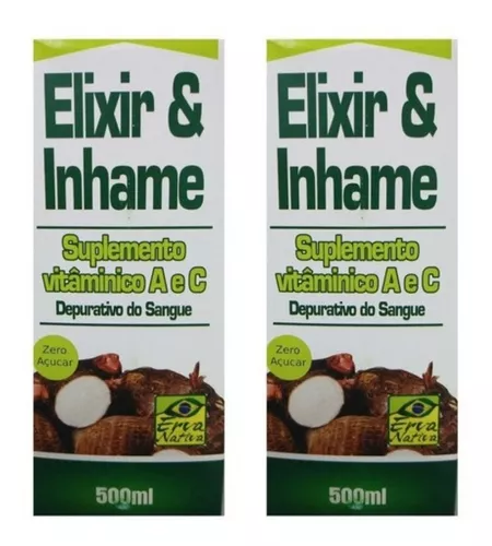 Elixir & Inhame 500ml - Erva Nativa - ABRAÃO ERVAS