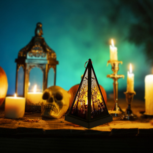 Velas Led Y Night Light Para Halloween, Funcionan Con Pilas