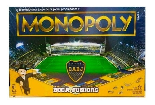 Juego De Mesa Monopoly Boca Y River Plate Art 20002