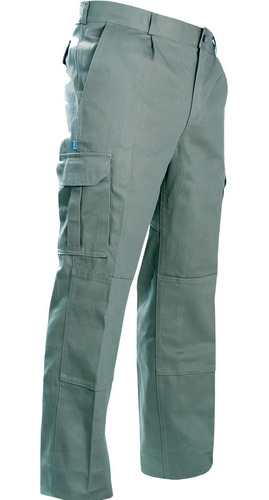 Pantalon Ombu Cargo Reforzado Verde Laboral Trabajo Original