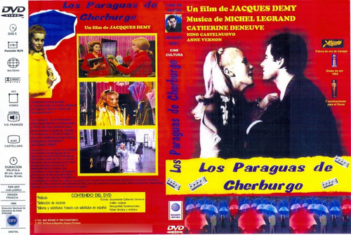 Los Paraguas De Cherburgo - Catherine Deneuve - Dvd