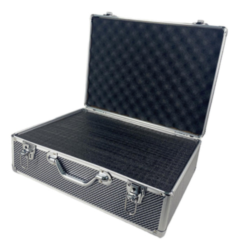 Caja De Herramientas Con Relleno De Esponja 28x20x10cm Plata