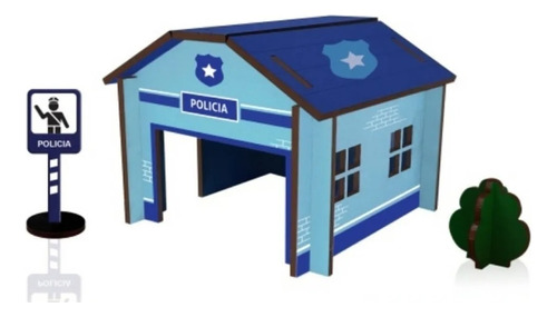 Estacion De Policia Juego Para Construir Ciudades Mis Calles