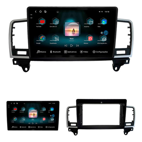 Multimidia Fóton G3 Ml350 Ml63 Amg 2012 A 2016 12+256gb 9p