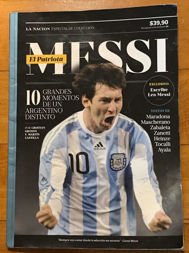 Revista Especial De Colección La Nación - Messi El Patriota 