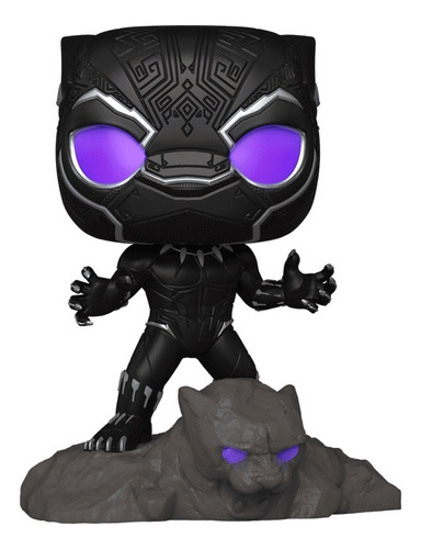 Funko Pop Marvel Pantera Negra Con Luz Y Sonido 1217