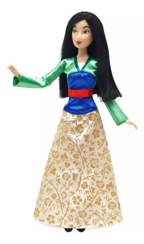 Disney Store Muñeca Mulan Clasica Y Peine Importada Original