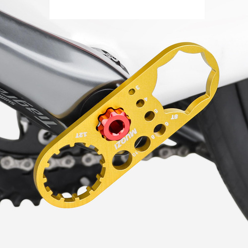 Llave Para Tapas De Horquilla De Bicicleta Negro 8t 12t